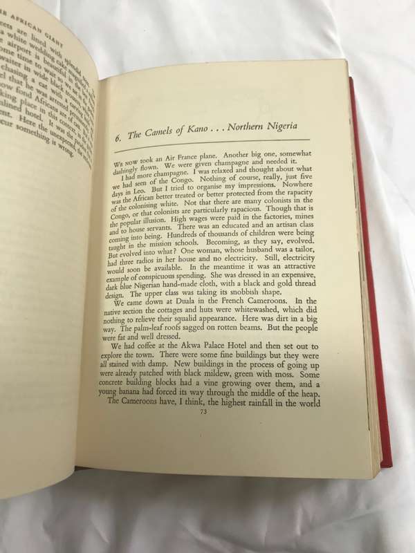 The African Giant the Story of a Journey by Stuart Cloete