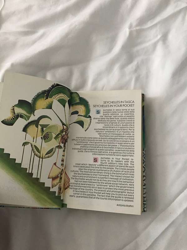 Seychelles in tasca Seyschelles in your pocket IV edition book Italiano-English