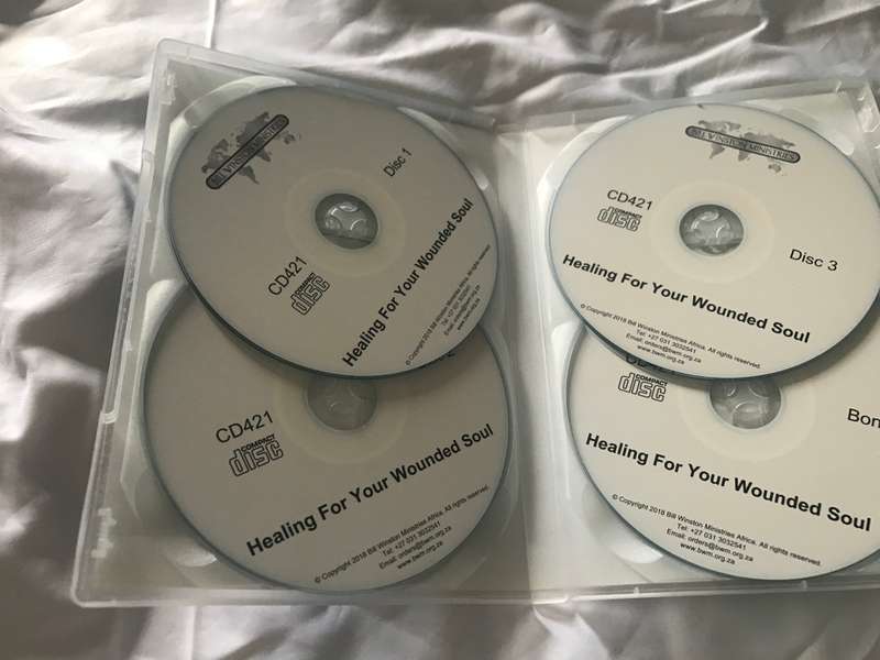 Healing Your Wounded Soul living extraordinary life Bill Winston 4 audio disc