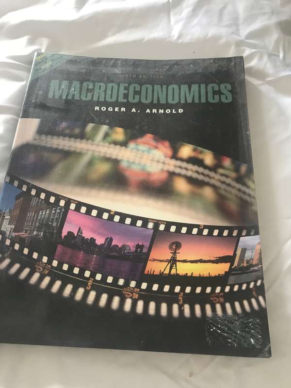 MACROECONOMICS 6th Edition Roger A Arnold