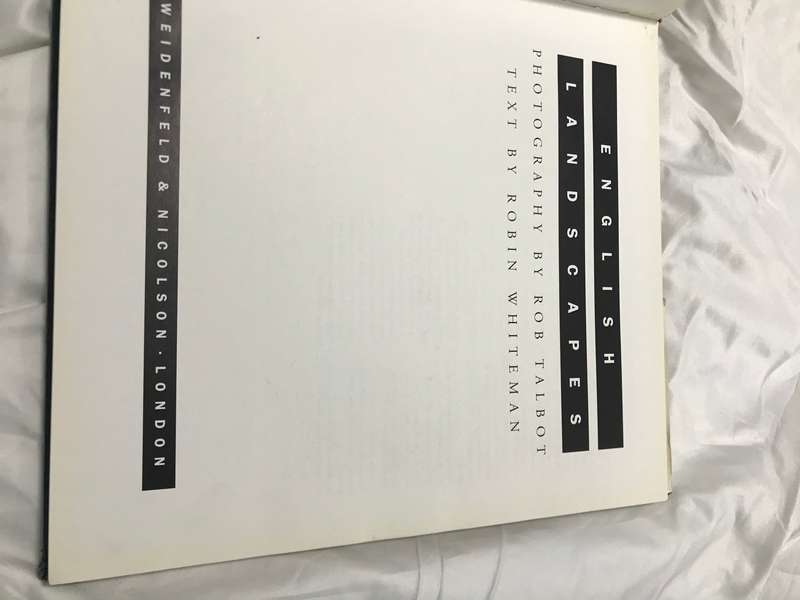 English Landscapes Rob Talbot and Robin Whiteman 1995