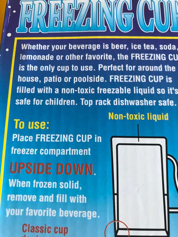 Freezing  Cup