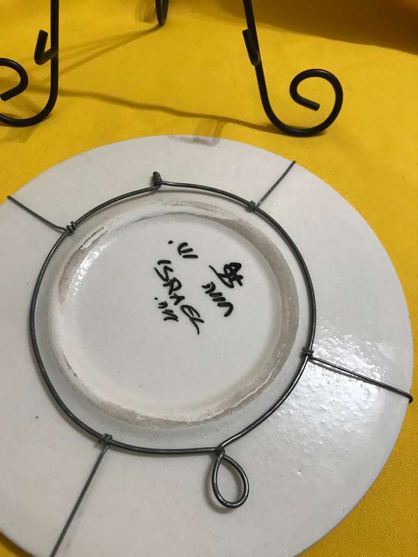 Flower decor plate display