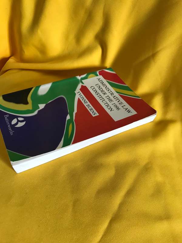 Administrative Law under the 1996 constitution Yvonne Burns