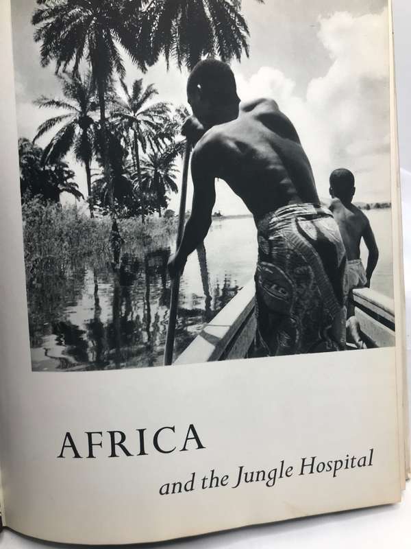 Book First 1st Edition The World of Albert Schweitzer in Photographs by Erica Anderson 1955