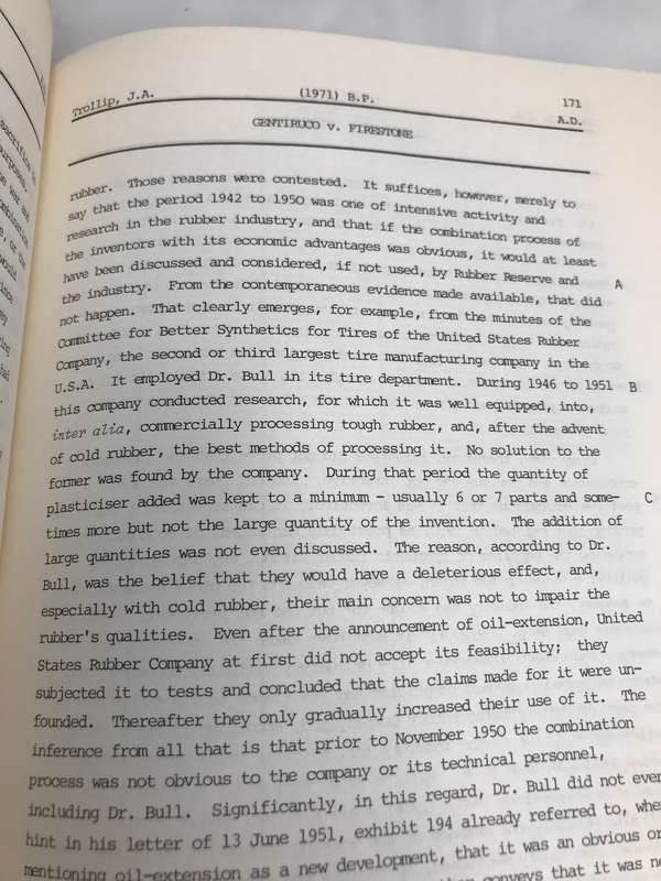 Burrells Patent Law Reports 1971-1973 number 5