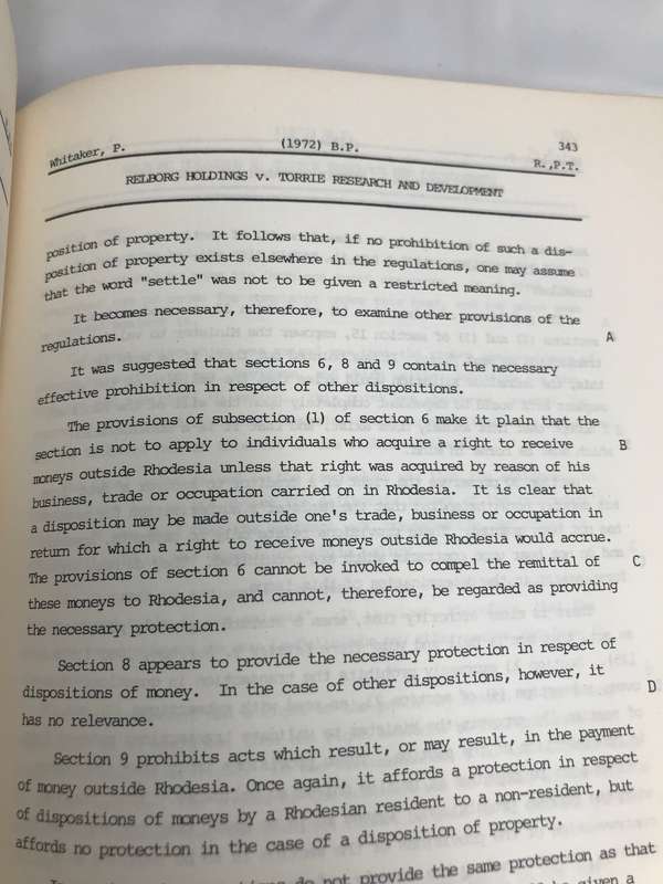 Burrells Patent Law Reports 1971-1973 number 5