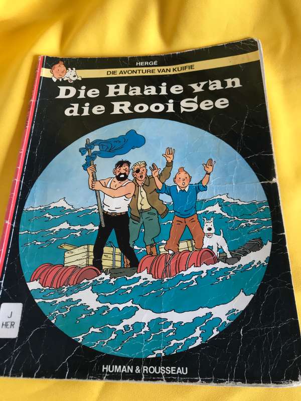 Kuifie: Die Haaie van die Rooi See 1992 Herge