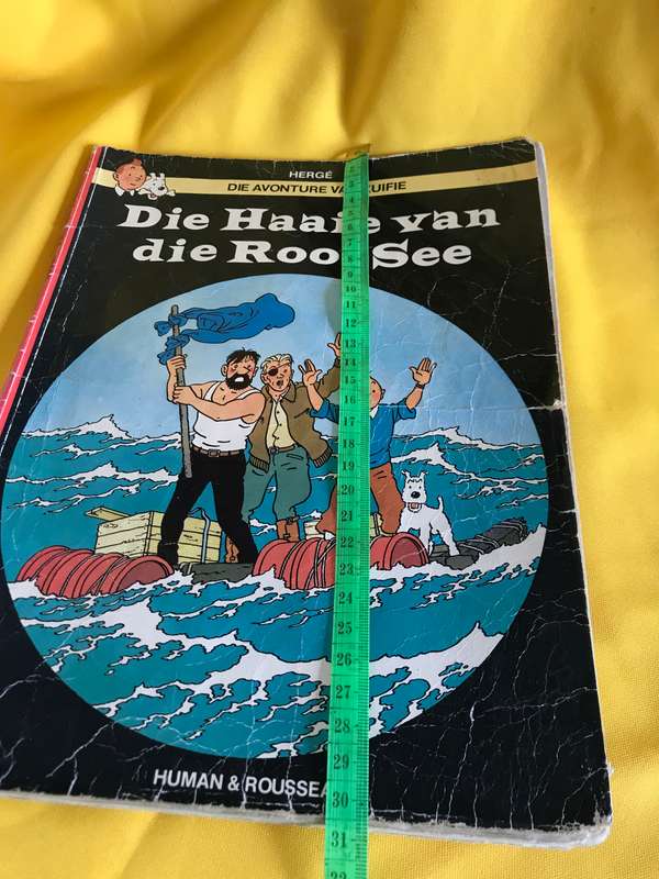 Kuifie: Die Haaie van die Rooi See 1992 Herge