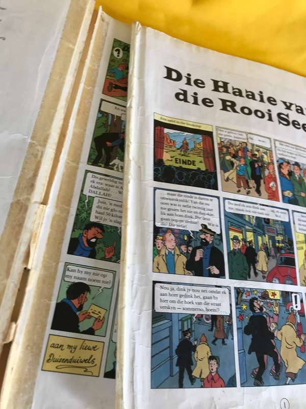 Kuifie: Die Haaie van die Rooi See 1992 Herge