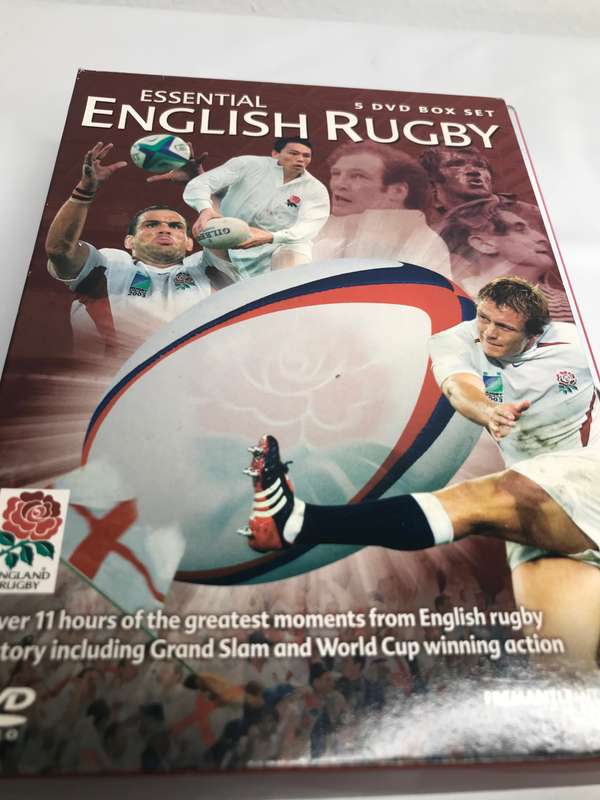 Rugby Essential English Rugby 5 DVD Box Set 2007 11.5 hours footage