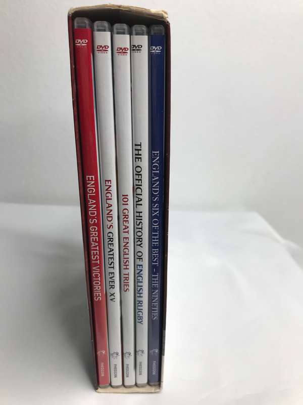 Rugby Essential English Rugby 5 DVD Box Set 2007 11.5 hours footage