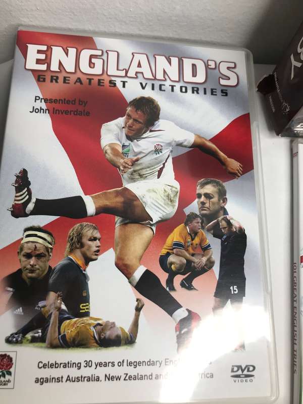 Rugby Essential English Rugby 5 DVD Box Set 2007 11.5 hours footage