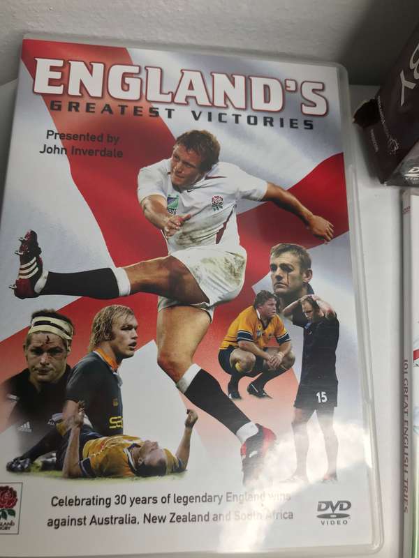 Rugby Essential English Rugby 5 DVD Box Set 2007 11.5 hours footage