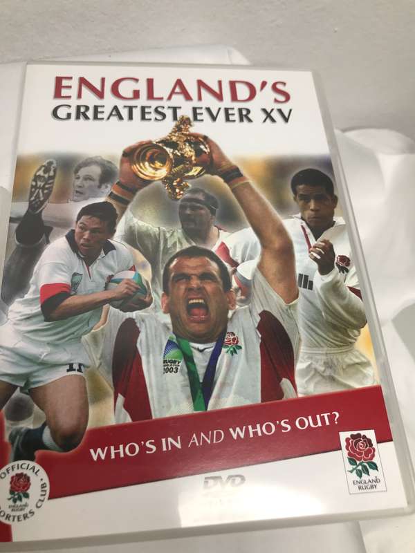 Rugby Essential English Rugby 5 DVD Box Set 2007 11.5 hours footage