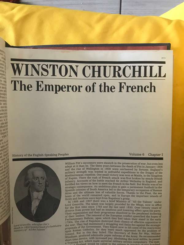 History of the English Speaking Peoples by Winston Churchill volume 6 Purnell