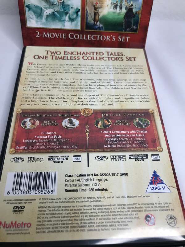 DVD Narnia
