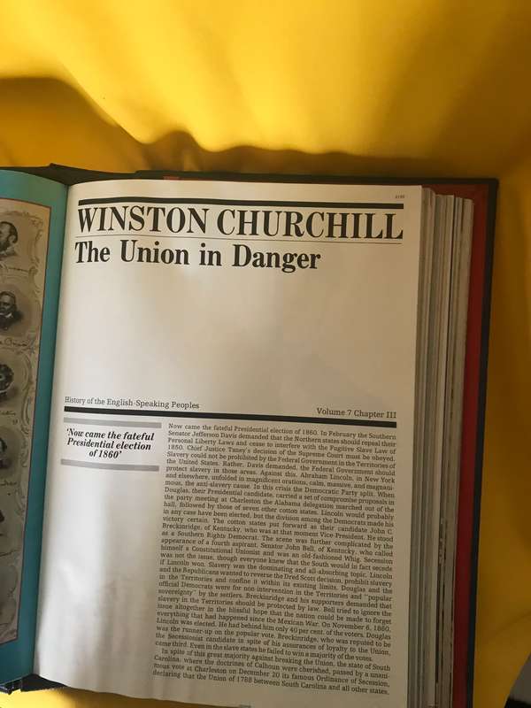 History of the English Speaking Peoples by Winston Churchill volume 7 Purnell
