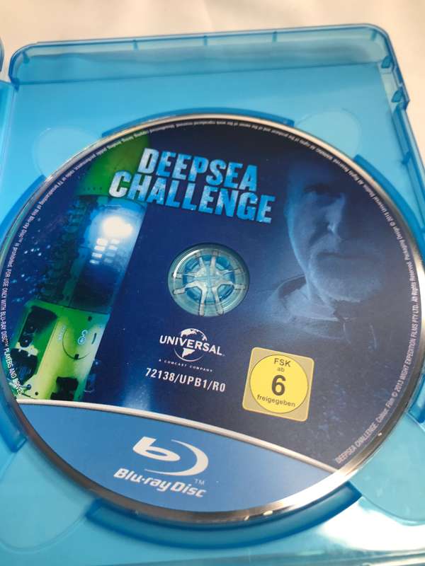 Blu-Ray James Cameron Deepsea Challenge