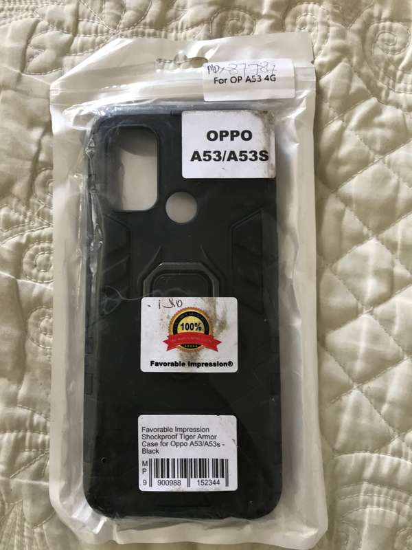 OPPO A53/A53S shockproof case black New Sealed