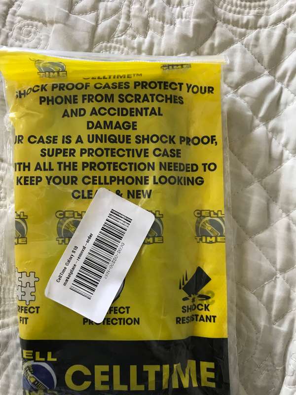 Galaxy S10 shock resistant case Grey Brand new sealed