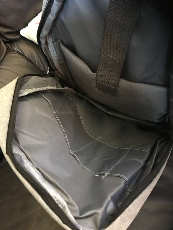 Backpack New Condition Grey