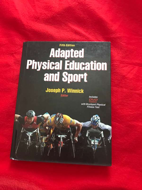 Adapted Physical Education and Sport 5th edition INCLUDES DVD  hard cover