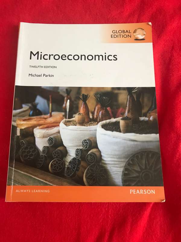 Microeconomics 12th Edition Michael Parkin Global Edition