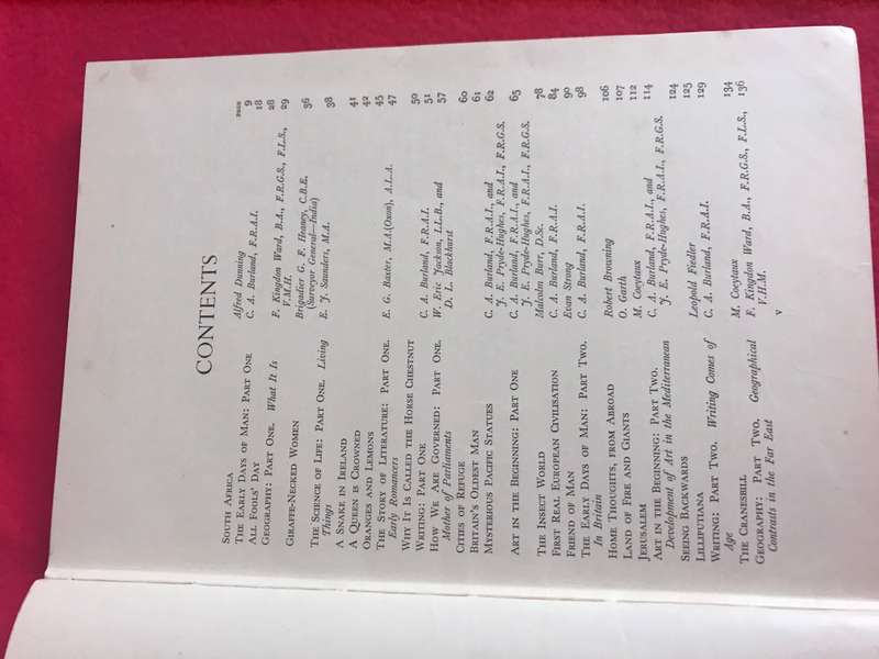 The childrens book of knowledge wonders of man and nature