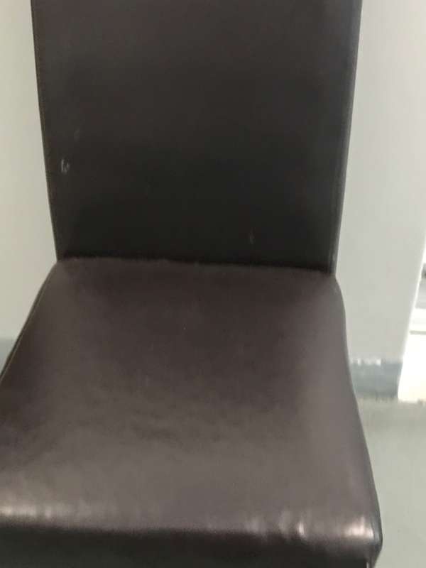 Corricraft Leather High back dining room chair