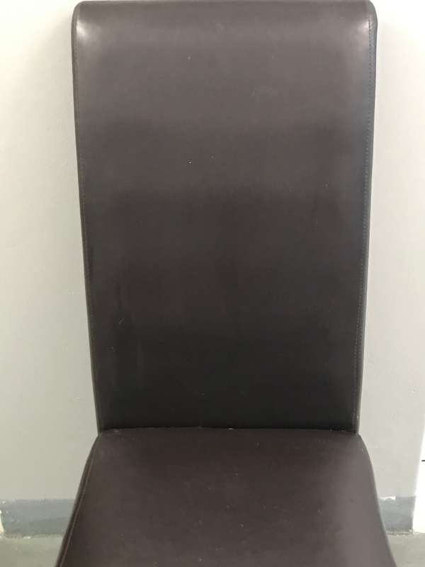 Corricraft Leather High back dining room chair