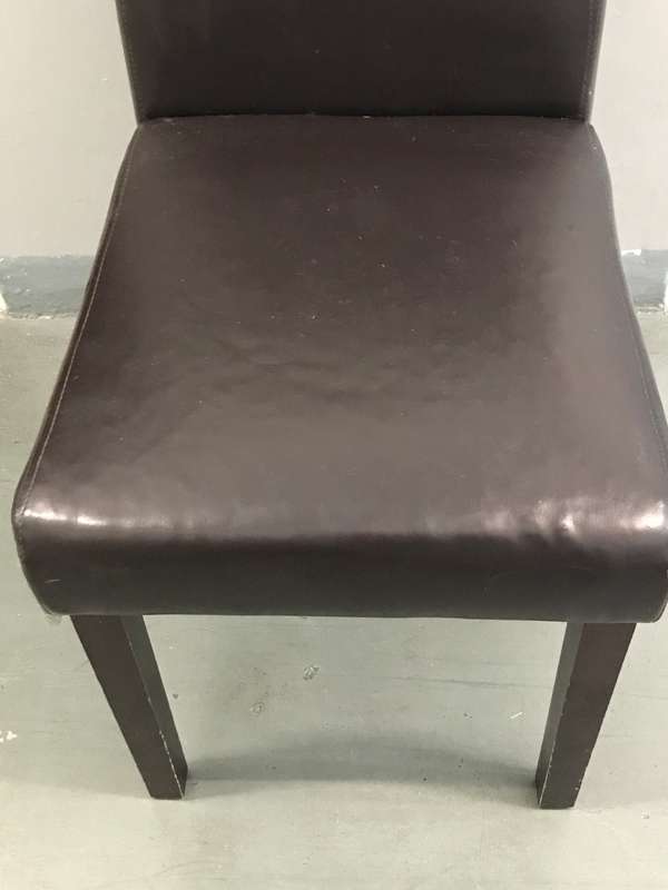 Corricraft Leather High back dining room chair
