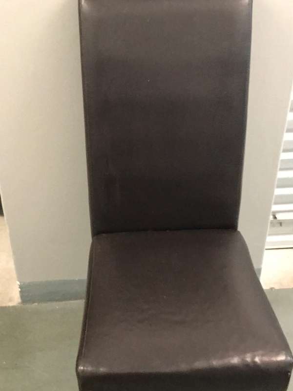 Corricraft Leather High back dining room chair