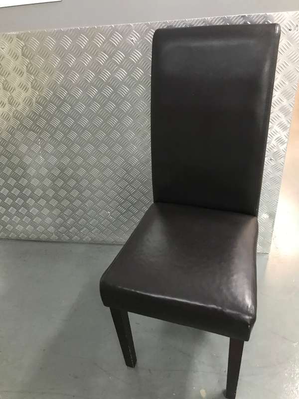 Corricraft Leather High back dining room chair
