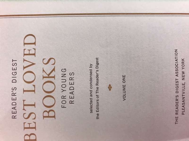 Reader's Digest Best Loved Books for Young Readers, Volume 1 : Treasure Island , David Copperfield ,