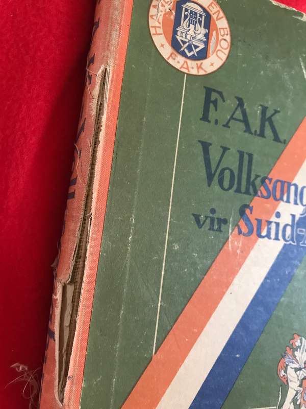Die F.A.K Volksangbundel 1937 Dr Hugo Gutsche