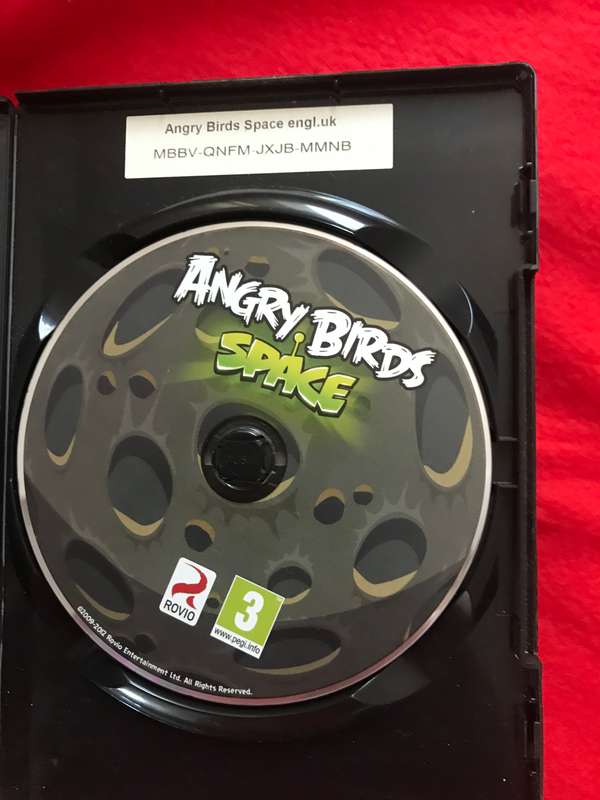 Angry birds Space PC CD ROM