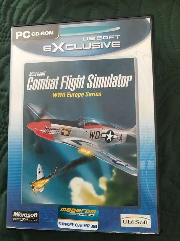 Combat Flight Simulator WWII Europe Series PC CD Rom
