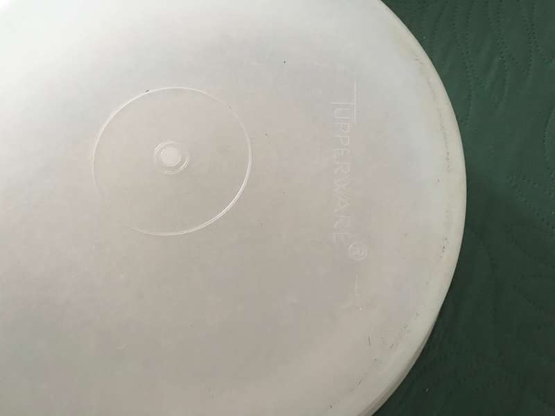 Vintage Tupperware round bowl