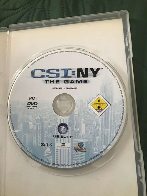 CSI : NY The Game PC DVD Rom