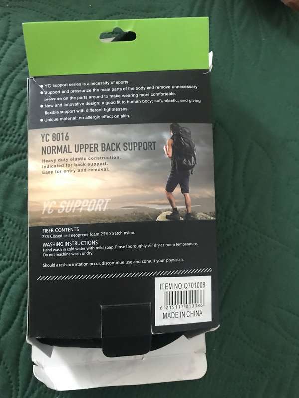 Back support