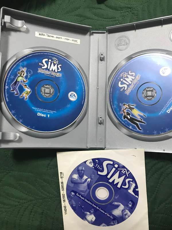 The Sims Makin Magic Expansion Pack: 3 Disk Pack (PC) Games