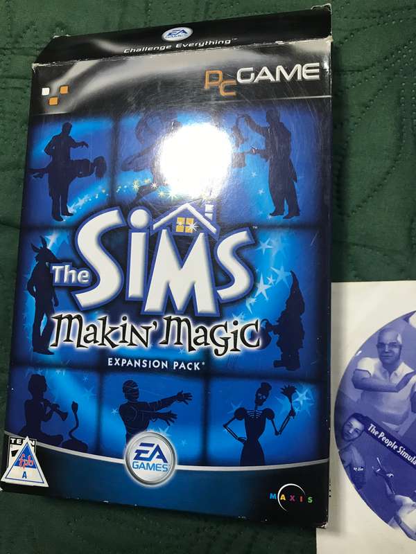 The Sims Makin Magic Expansion Pack: 3 Disk Pack (PC) Games