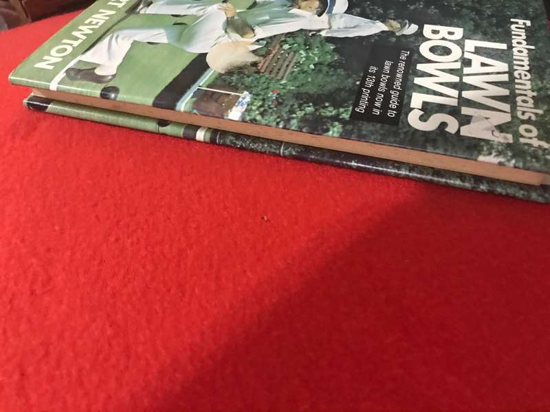 Fundemantals of Lawn Bowls Albert Newton hard cover