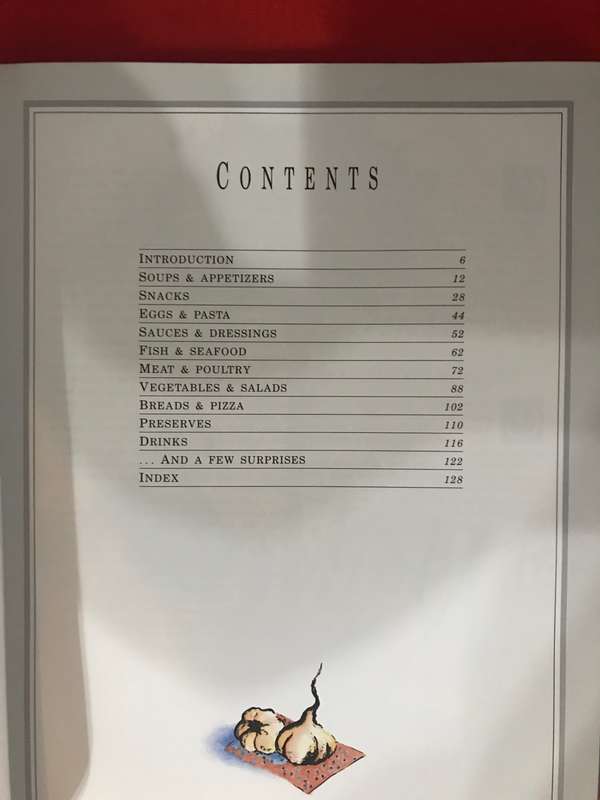 The Great Garlic Cookbook Sophie Hale hard cover