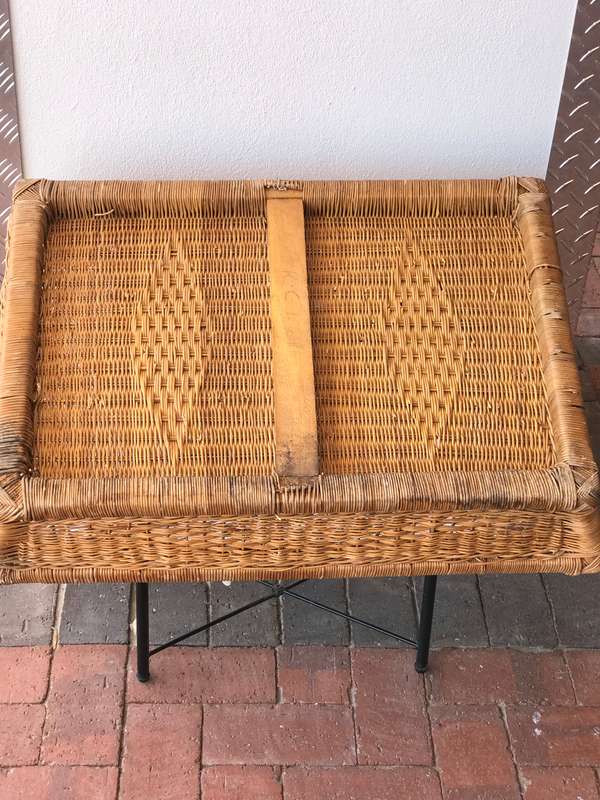 Wicker Tray Large Vintage 80cm x 60cm strong build