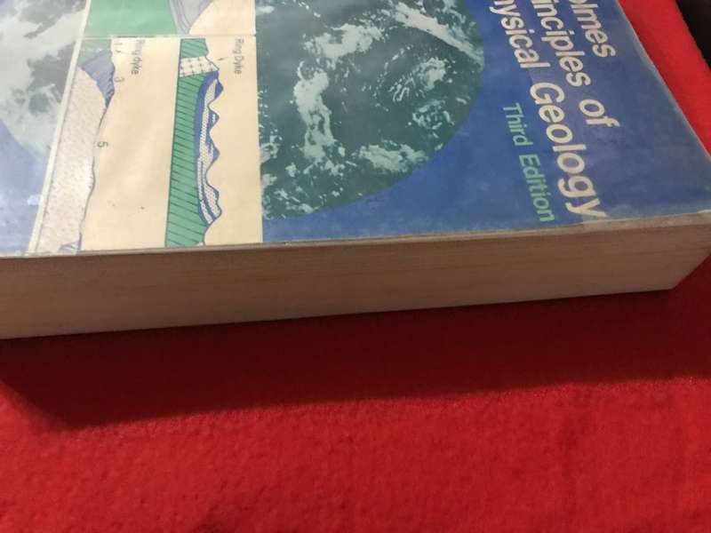 HOLMES PRINCIPLES OF PHYSICAL GEOLOGY, Arthur Holmes, 3rd Edition