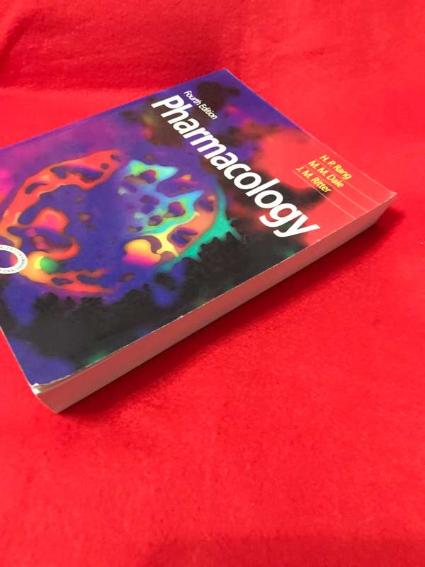 Pharmacology 4th edition H P Rang, M M Dale, J M Ritter