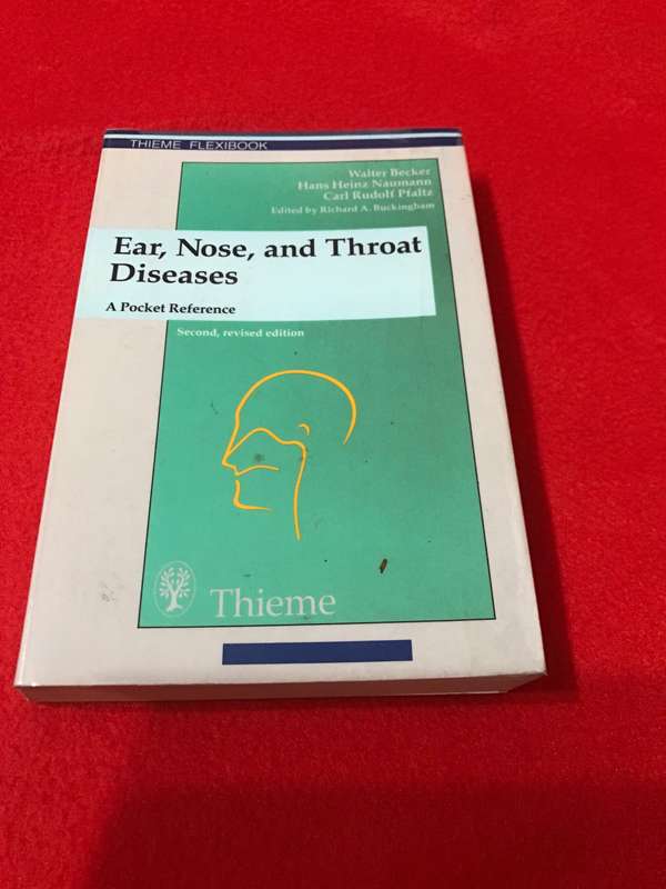 Ear, Nose, and throat Diseases A pocket reference Thieme Flexibook