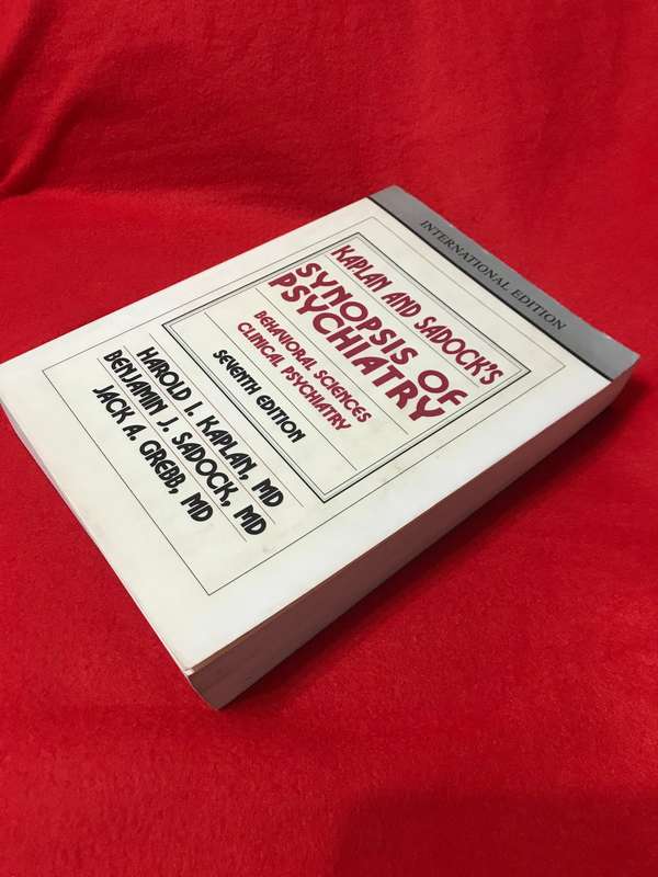 Kaplan and Sadocks synopsis of Psychiatry Behavioral Sciences Clinical Psychiatry 7th edition